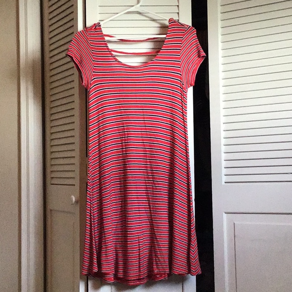 Red, white, and blue sundress